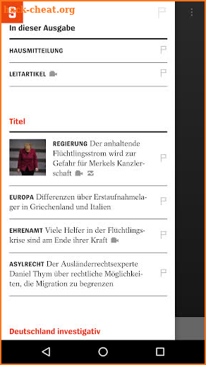 DER SPIEGEL screenshot