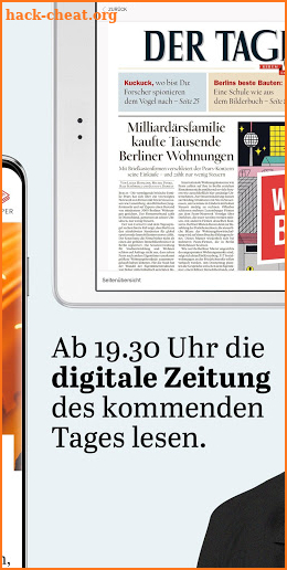 Der Tagesspiegel screenshot