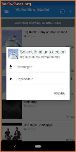 Descargar videos y música gratis screenshot