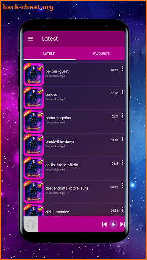 Descendant 3 All Songs Offline ♫(full Album 1&2)♫ screenshot