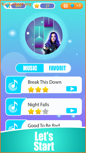 Descendants 3 Piano Tiles screenshot