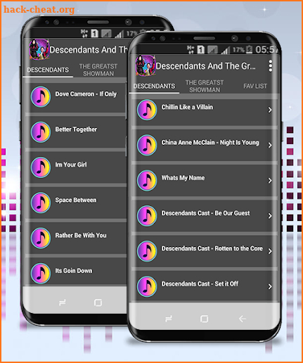 Descendants And The Greatest Showman - Musica screenshot