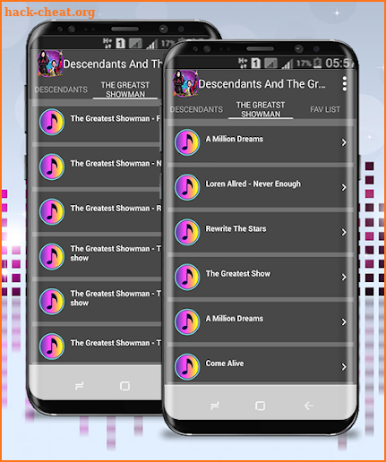 Descendants And The Greatest Showman - Musica screenshot