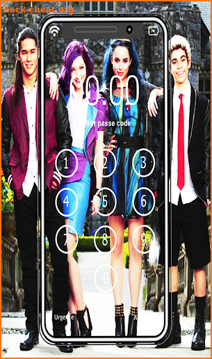 Descendants Lock Screen screenshot