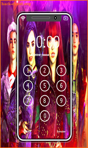 Descendants Lock Screen 2019 screenshot