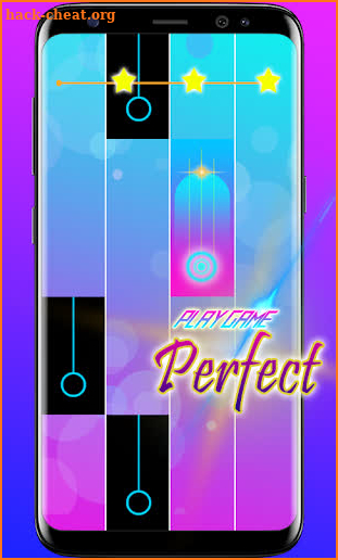 Descendants piano game tiles screenshot