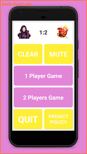 Descendants TicTacToe screenshot