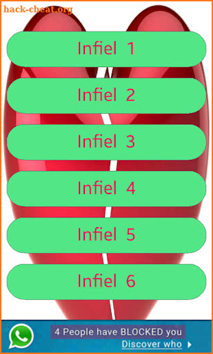 Descubrir a Infieles screenshot