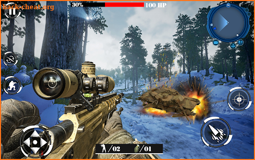 Desert Mountain Sniper Modern Shooter Combat screenshot