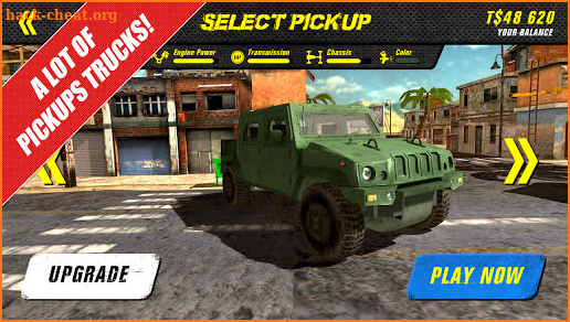 Desert Offroad Pickups Driver screenshot