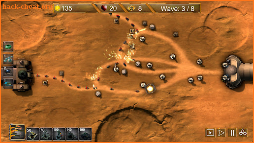 Desert War TD screenshot