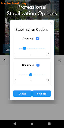 Deshake Video - Video Stabilization screenshot