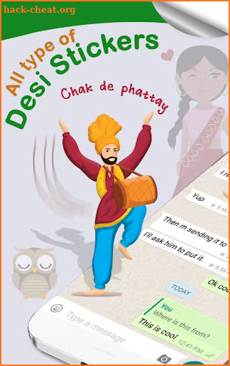 Desi WAStickerApps & Punjabi Stickers for Chat screenshot