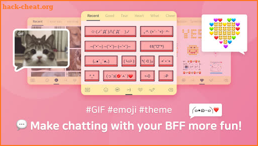 Design Keyboard - Gif, Theme, Emoji, Font screenshot