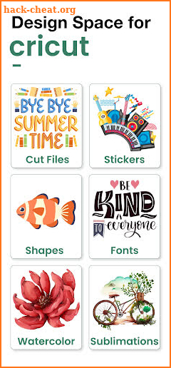 Designs for Cricut Studio screenshot