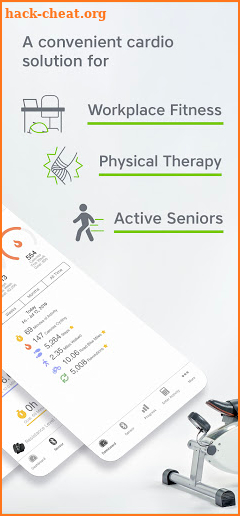 DeskCycle: Home Fitness & Workout Tracker screenshot