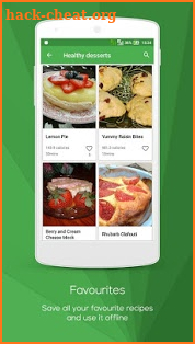 Dessert Recipes screenshot