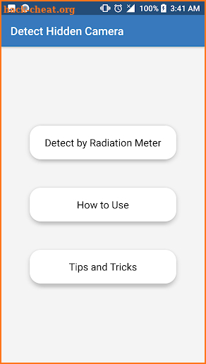 Detect Hidden Cameras and Microphones screenshot