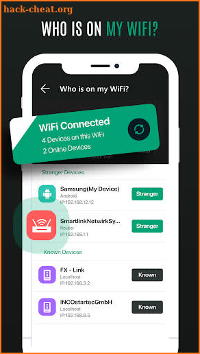 Detect Who Use My WiFi? Network Tool - WiFi Master screenshot