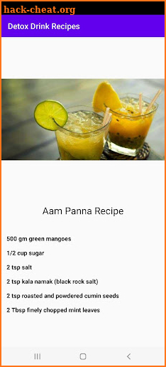 Detox Drink Recipes screenshot