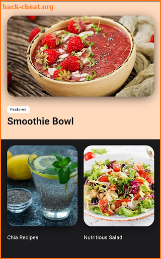 Detox Recipes App screenshot