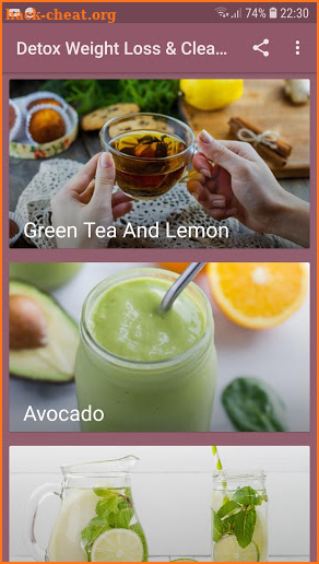 Détox Weight Loss & Cleansing screenshot