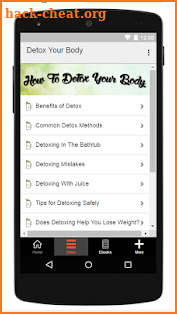 Detox Your Body screenshot