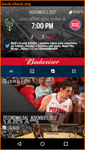 Detroit Pistons screenshot