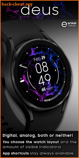 DEUS - animated watch face screenshot