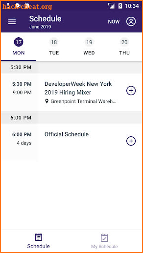 DeveloperWeek screenshot