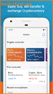 deVere Crypto screenshot