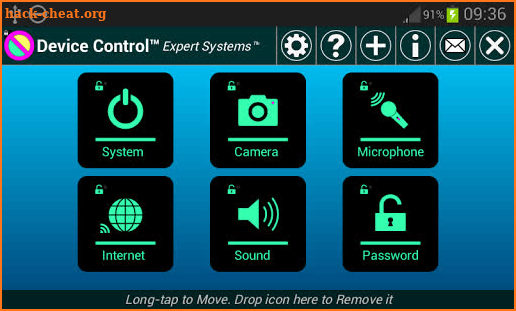 Device Control screenshot