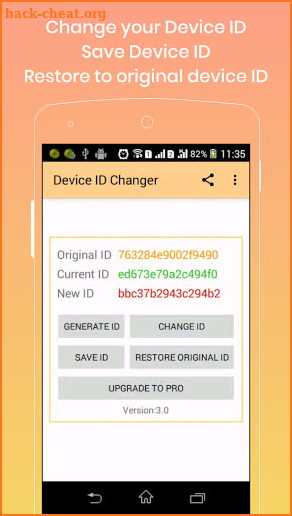 Device ID Changer [ADIC] screenshot