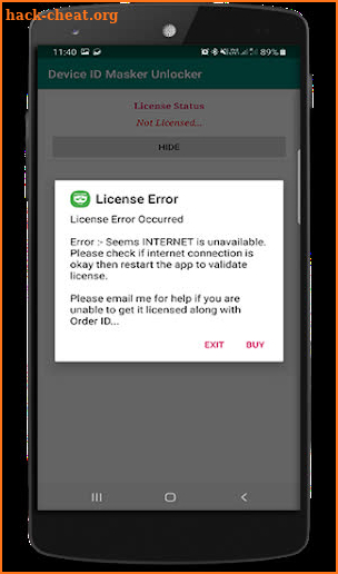 Device ID Masker Unlocker screenshot