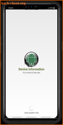 Device Information Software & Hardware screenshot