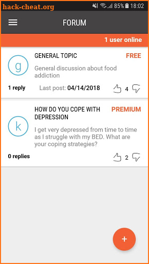 deVicer: A 90-Day Eating Disorder Therapy screenshot