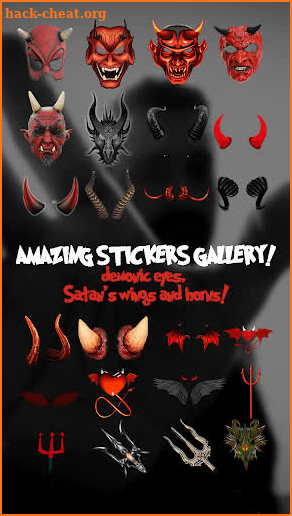 Devil Horns Photo Editor screenshot