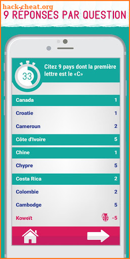 Devineuf Le jeu QUIZ de société screenshot