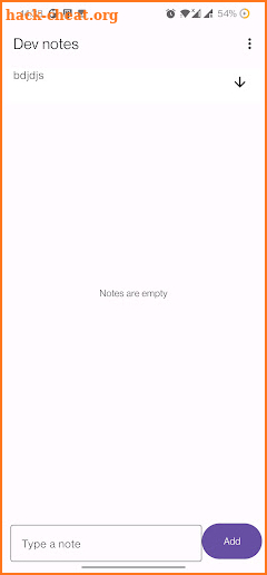 DevNotes screenshot