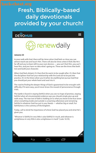 DevoHub: Daily Devotions screenshot