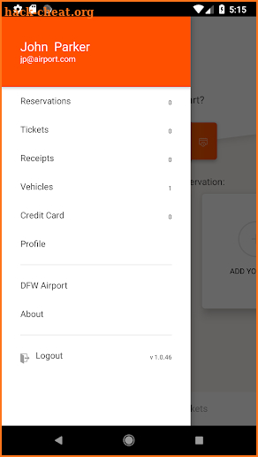 DFW Valet screenshot