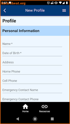 DHA MedCard screenshot