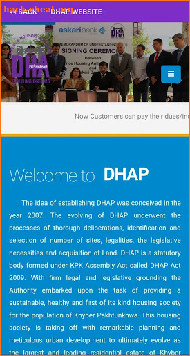 DHA Peshawar screenshot