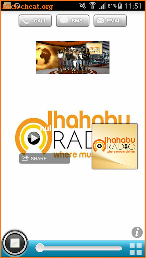 Dhahabu Radio screenshot