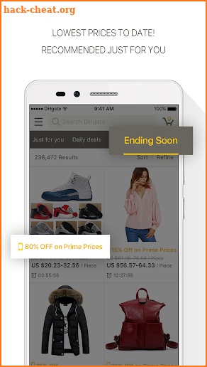 DHgate-Shop Wholesale Prices screenshot