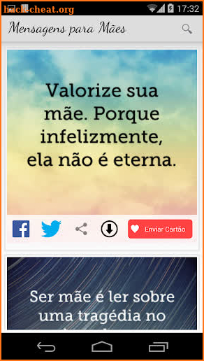 Dia das Mães: Mensagens Frases screenshot