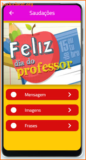 Dia dos Professores: Feliz Dia do Professor screenshot