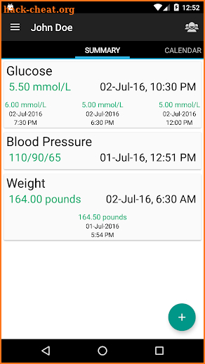 Diabetes Journal License screenshot