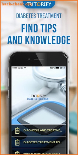 DIABETES TREATMENT App screenshot