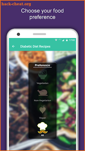 Diabetic Diet Recipes : Control Diabetes & Sugar screenshot